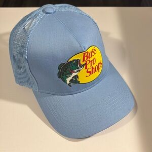 Bass Pro Shops baby blue hat